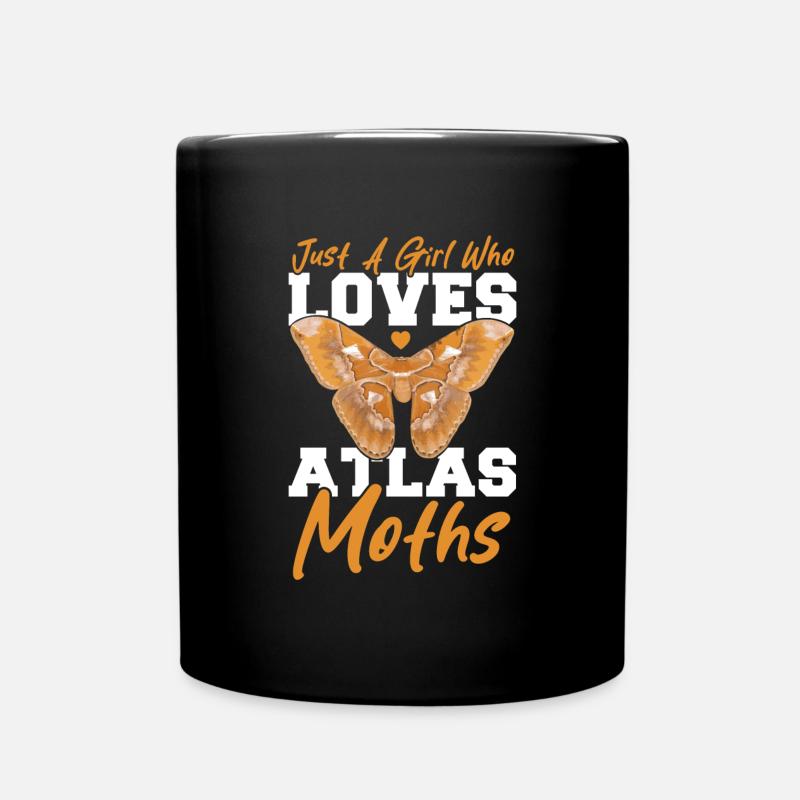 Motten Insekten Geschenk - Tasse einfarbig - Schwarz