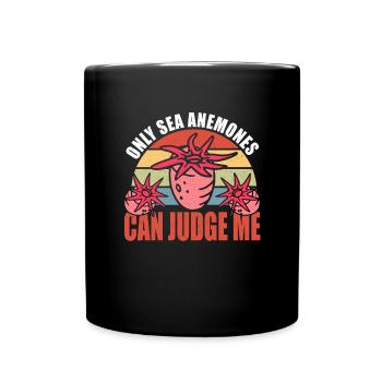 Sea Anemones Gift - Full Colour Mug - black - Front