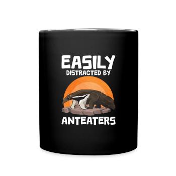Dear Anteater Gift - Full Colour Mug - black - Front