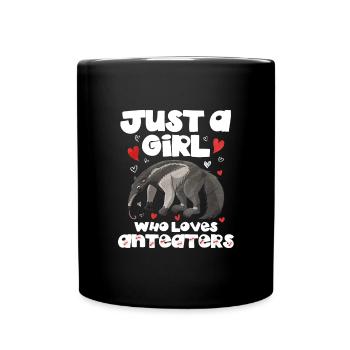 Dear Anteater Gift - Full Colour Mug - black - Front