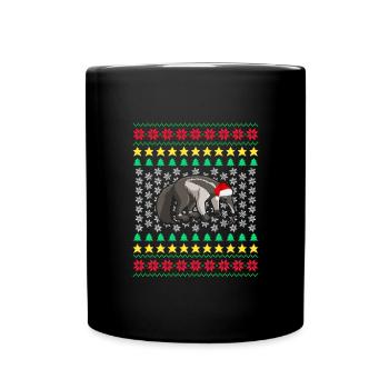 Dear Anteater Gift - Full Colour Mug - black - Front