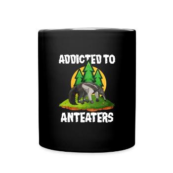 Dear Anteater Gift - Full Colour Mug - black - Front