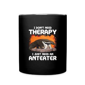 Dear Anteater Gift - Full Colour Mug - black - Front