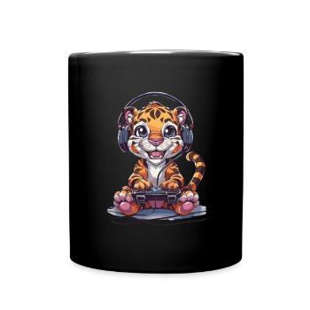 Tiger Video Game - Full Colour Mug - black - Front