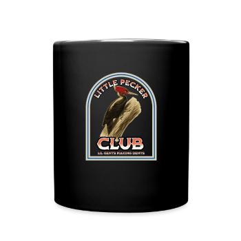 Little Pecker Club Lil Gents machen Dents Männer - Tasse einfarbig - Schwarz - Vorne