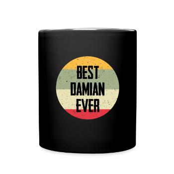 Le meilleur Damian de tous les temps - Mug uni - noir - Devant