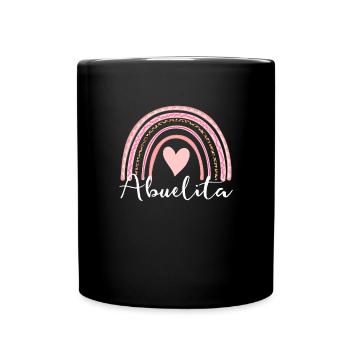 Abuelita Mexikanische Oma zum Muttertag der Frauen - Tasse einfarbig - Schwarz - Vorne