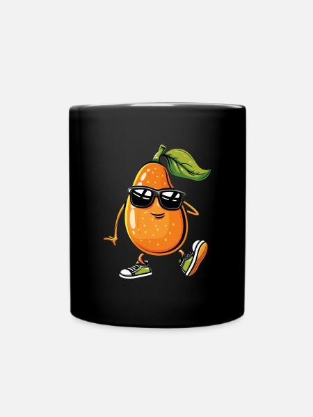 Papaye - Mug uni - noir