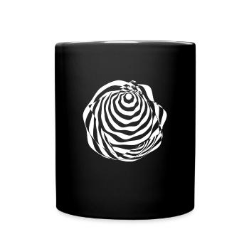 Illusion Optical illusion Perception - Full Colour Mug - black - Front