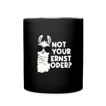 pas votre sérieux ou - Mug uni - noir - Devant
