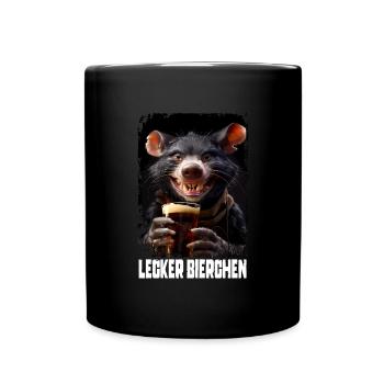 Delicious Beer Tasmanian Devil - Full Colour Mug - black - Front