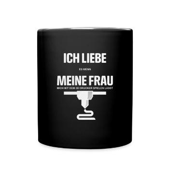 3d printing - Tasse einfarbig - Schwarz - Vorne