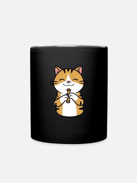 Tin Whistle - Tasse einfarbig - Schwarz