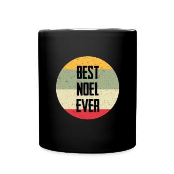 Best Noel Ever - Tasse einfarbig - Schwarz - Vorne