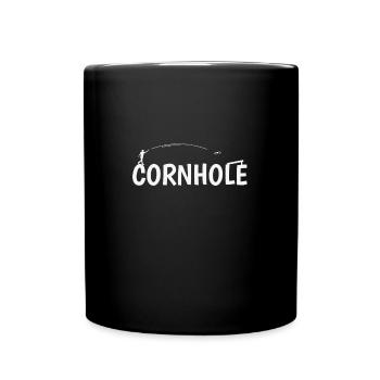 Cornhole Game Leisure Hobby - Full Colour Mug - black - Front