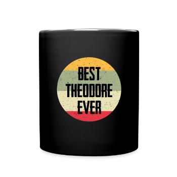 Best Theodore Ever - Full Colour Mug - black - Front