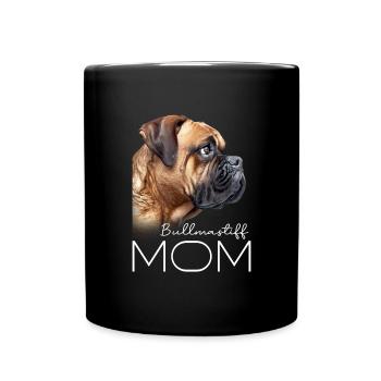 Bullmastiff Maman - Mug uni - noir - Devant
