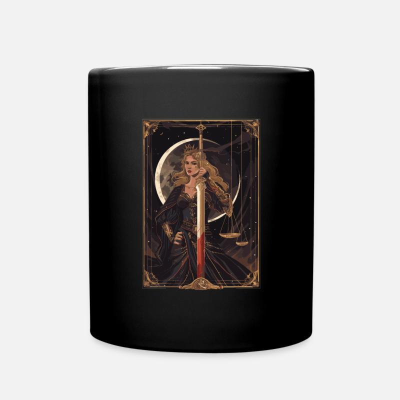Justice Tarot - Mug uni - noir