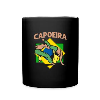 Capoeira brésilienne - Mug uni - noir - Devant