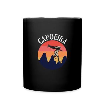 Capoeira brésilienne - Mug uni - noir - Devant