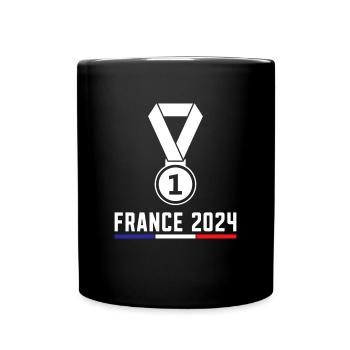 j'peux pas j'ai jeux tour eiffel France - Mug uni - noir - Devant