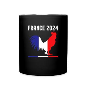 j'peux pas j'ai jeux tour eiffel France - Mug uni - noir - Devant