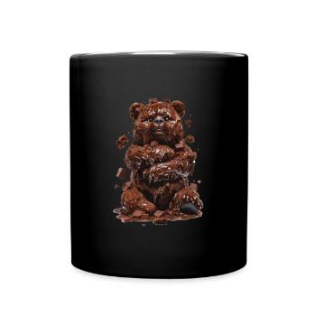 Bear Brownies - Full Colour Mug - black - Front