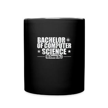 Licence en informatique - Mug uni - noir - Devant
