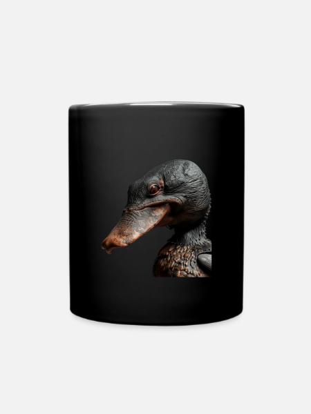 Schnabeltier - Tasse einfarbig - Schwarz