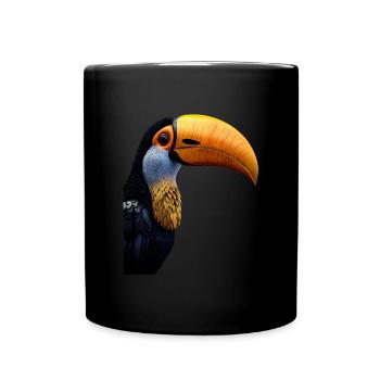 Toucan - Full Colour Mug - black - Front
