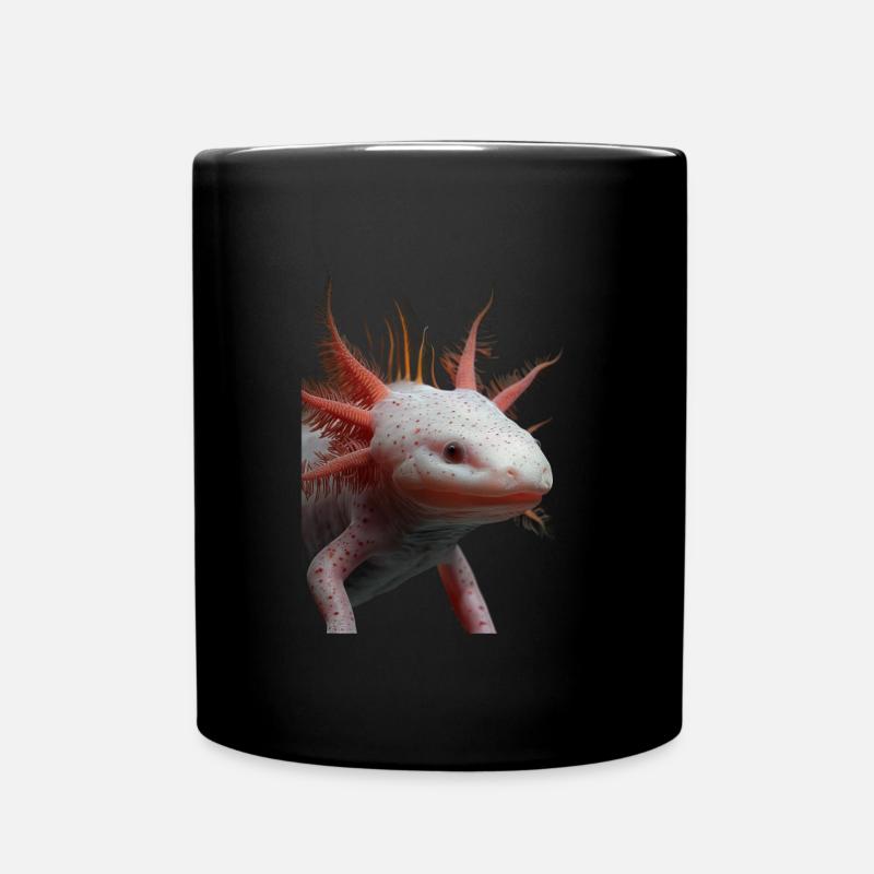 Axolotl - Mug uni - noir