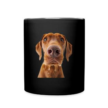 Vizsla - Mug uni - noir - Devant