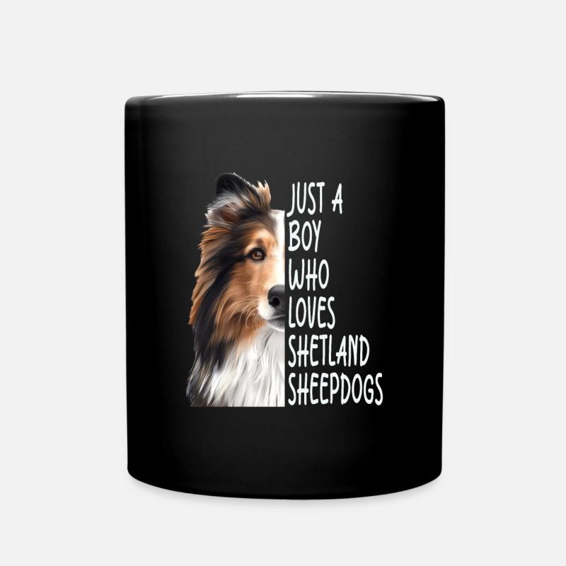 Berger Shetland - Mug uni - noir