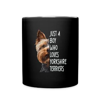 Yorkshire Terrier - Mug uni - noir - Devant