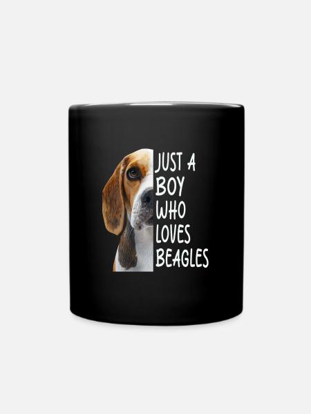 Beagle - Mug uni - noir