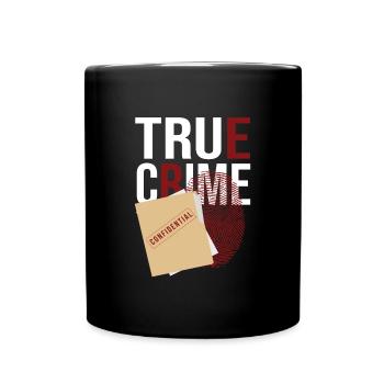 True Crime Crime Fans - Full Colour Mug - black - Front
