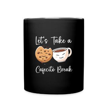 Cafecito Accessories & Cuban Lover Clothing - Full Colour Mug - black - Front