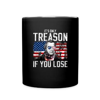 Es ist nur Verrat, wenn Sie Patrick Henry July ver - Tasse einfarbig - Schwarz - Vorne