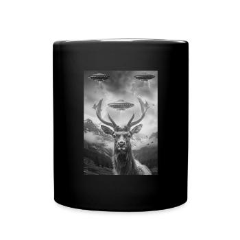 Ovni Selfie Orignal - Mug uni - noir - Devant