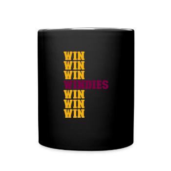 Cricket Westindische Inseln Windies Westindische I - Tasse einfarbig - Schwarz - Vorne