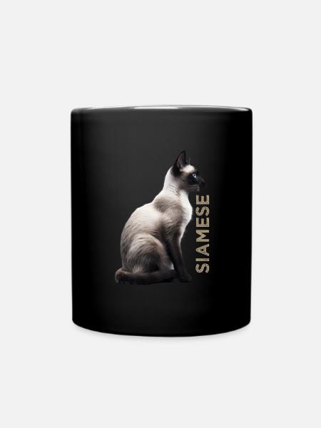 Siamois - Mug uni - noir