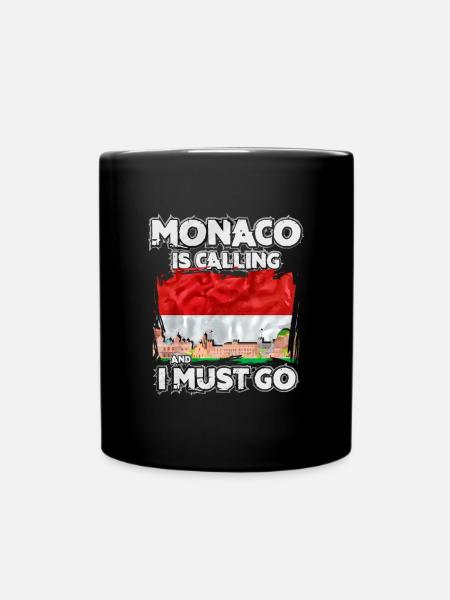 Monaco - Mug uni - noir