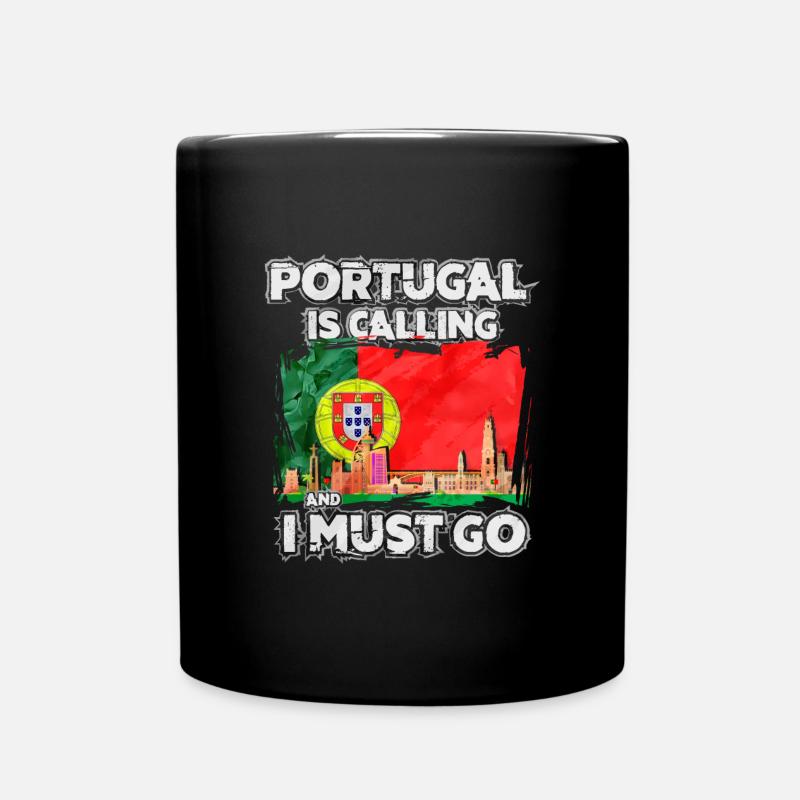 Portugal - Mug uni - noir