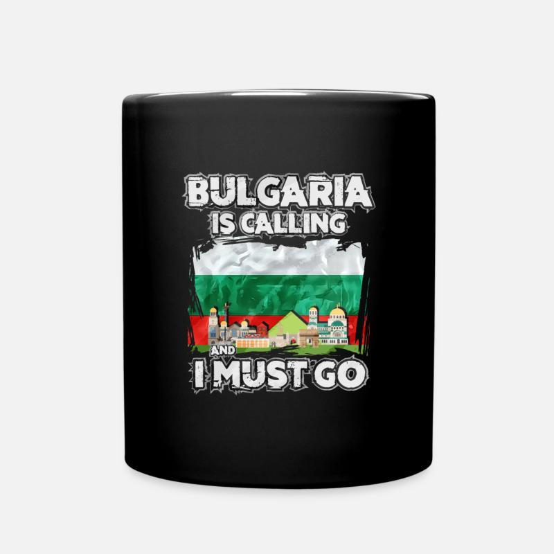 Bulgarien - Tasse einfarbig - Schwarz