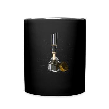 Ink & Fountain Pen Fountain Pen - Full Colour Mug - black - Front