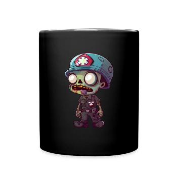 Medic Halloween - Full Colour Mug - black - Front