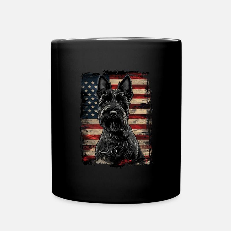 Scottish Terrier America États-Unis - Mug uni - noir