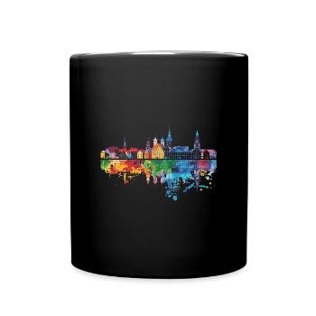 Meerbusch - Full Colour Mug - black - Front