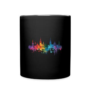 Mönchengladbach - Full Colour Mug - black - Front