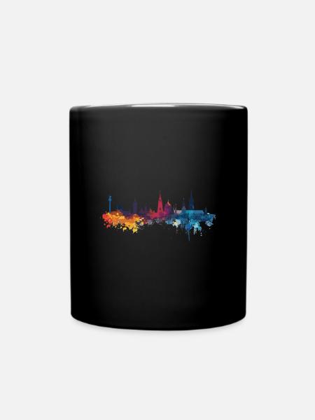 Neu Wulmstorf - Tasse einfarbig - Schwarz